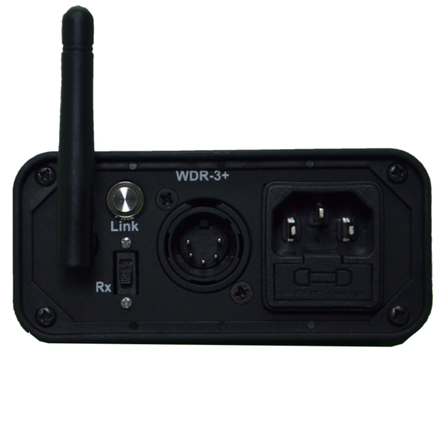 WDR-3 + 攜帶型無線/有線兩用DMX512 接收獨立隔離分配放大器 3