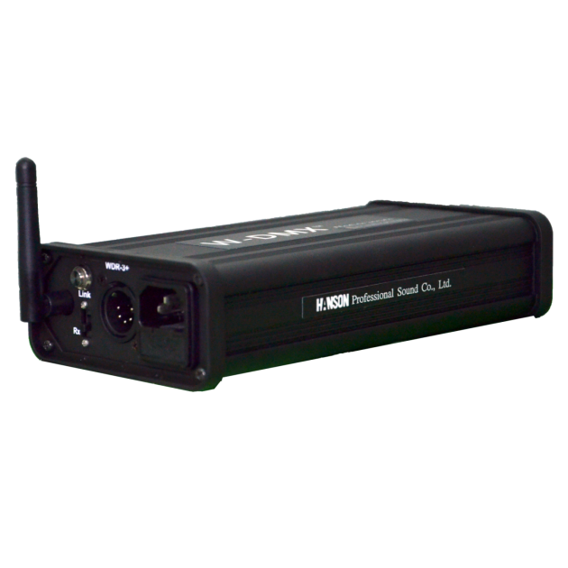 WDR-3 + 攜帶型無線/有線兩用DMX512 接收獨立隔離分配放大器 1